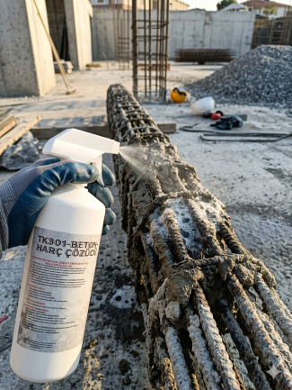Beton Harç Kalıntılarına Kesin Çözüm