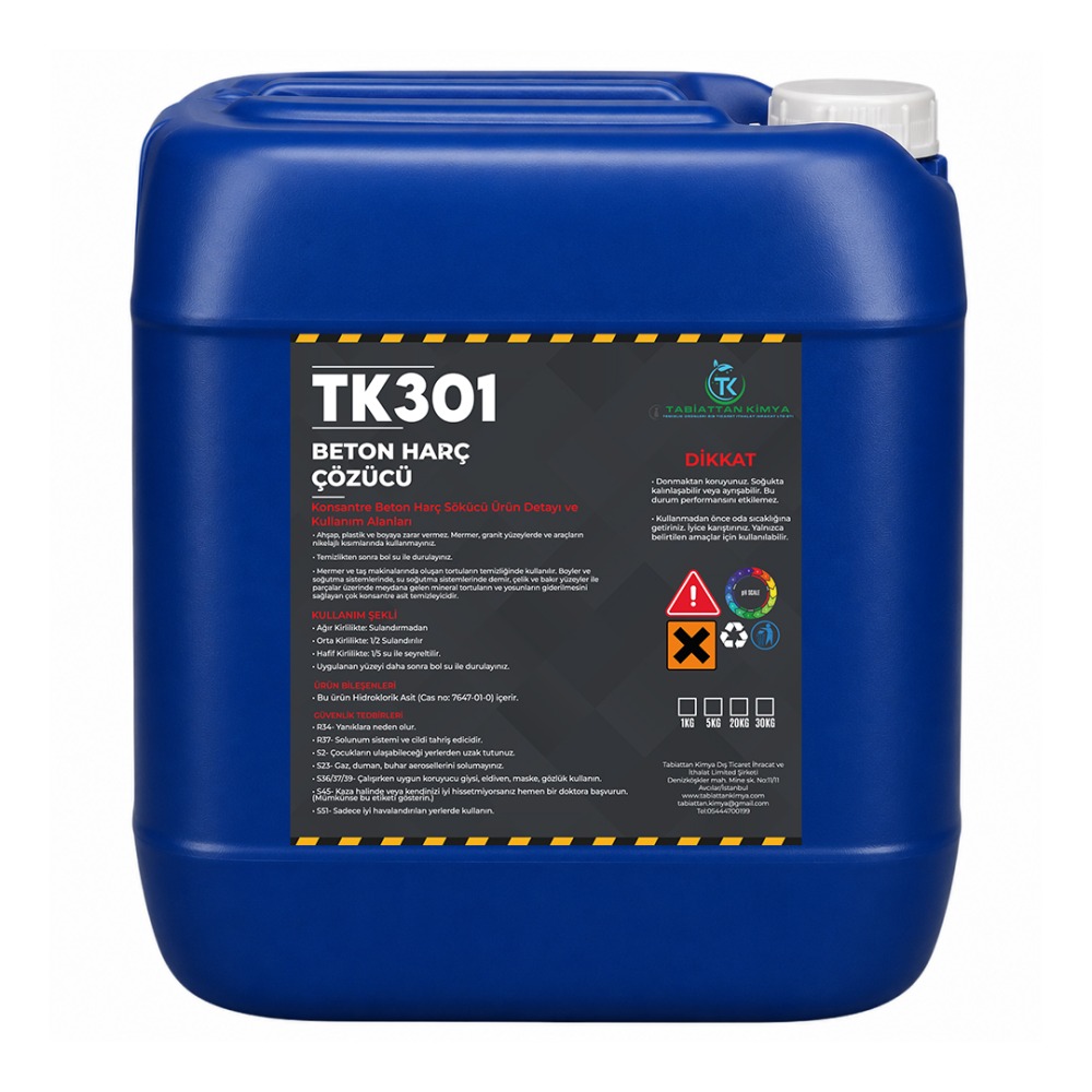 Konsantre Beton Harç Sökücü 30Kg