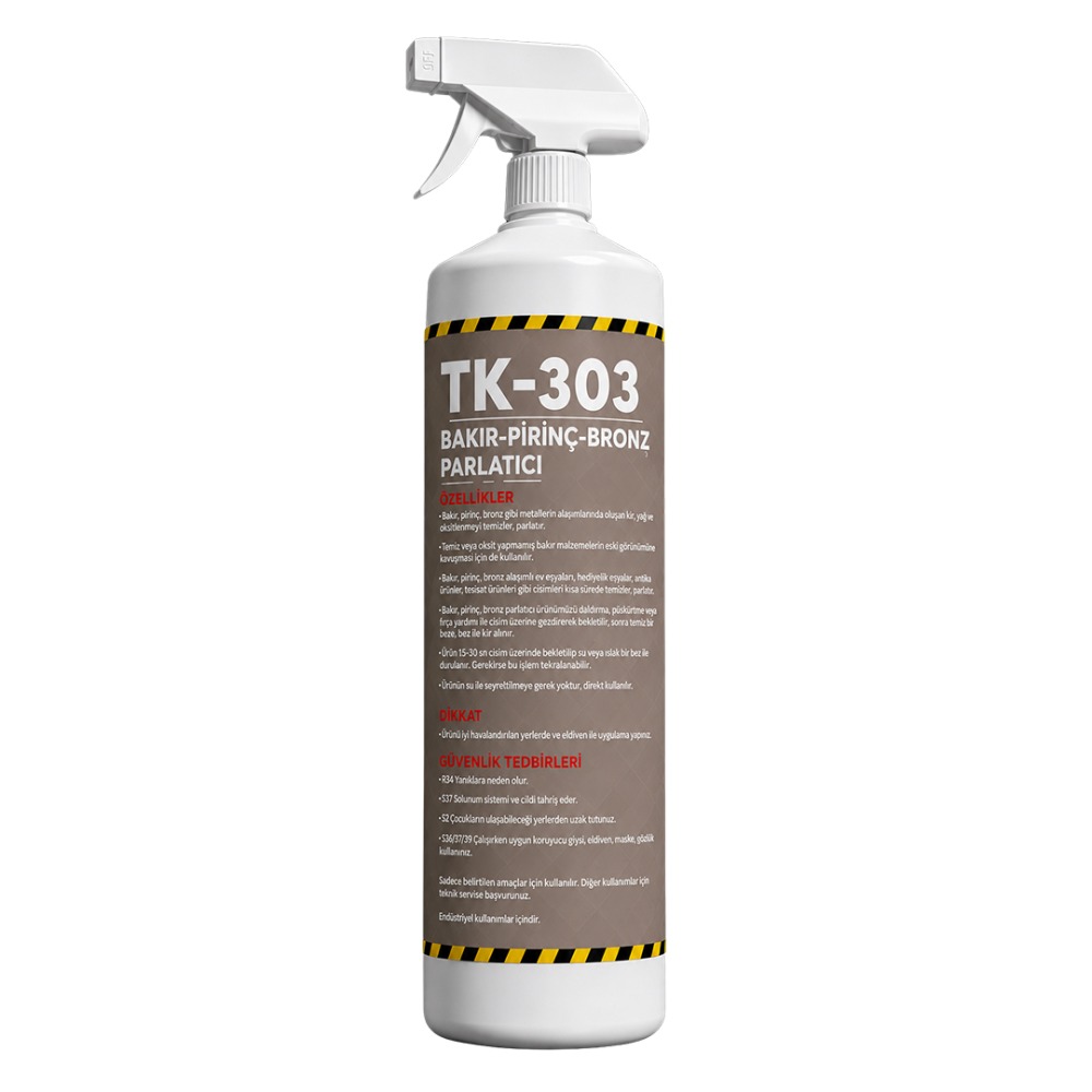 Bakır Pirinç Bronz Parlatıcı 500Ml