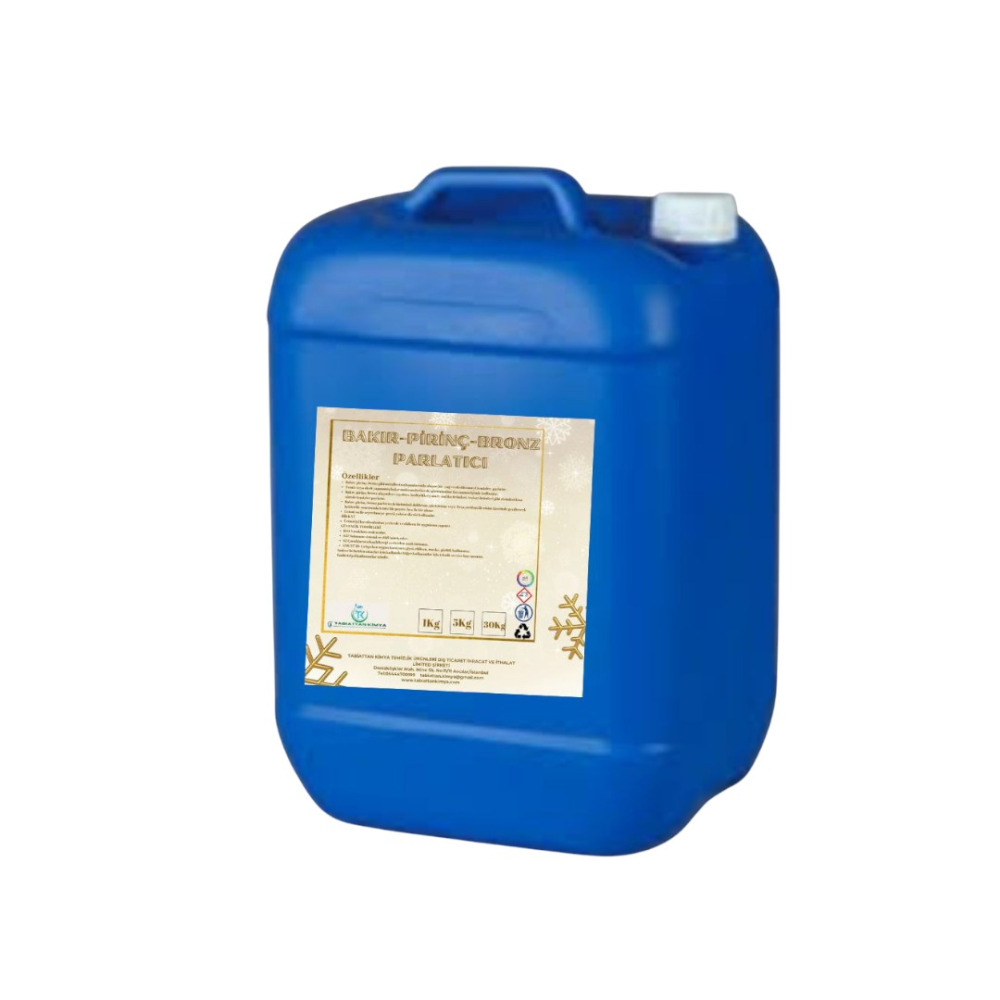 Bakır Pirinç Bronz Parlatıcı 30Kg