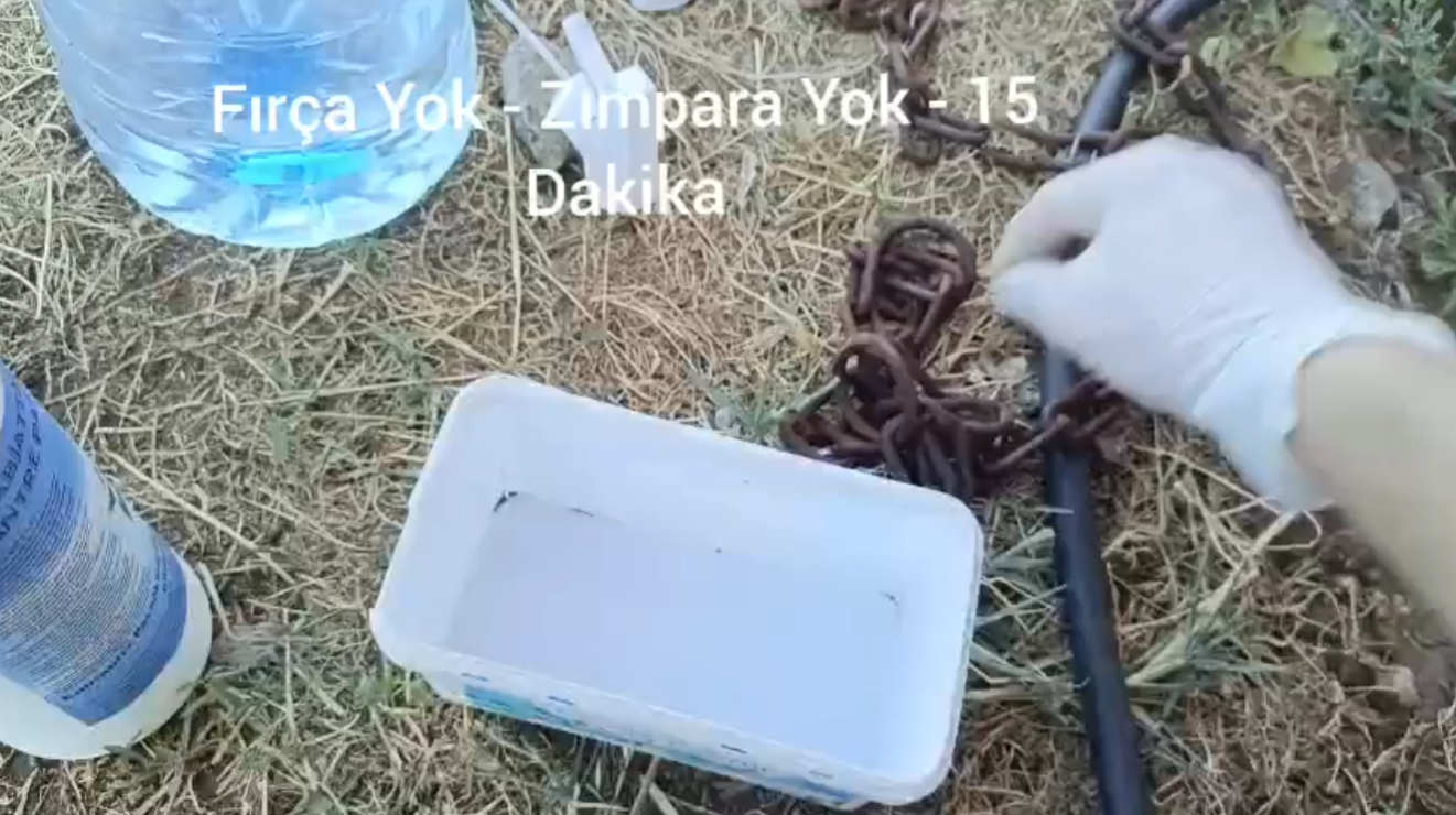 Bu Zincir Bitmişti! | 15 Dakikada Pası Söküyor (Fırça Yok)